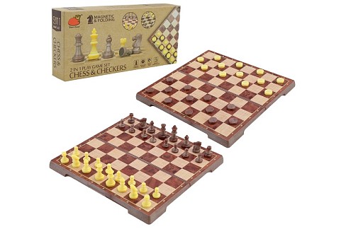 Настільна гра Шахмати" арт. 2058 (96шт) у короб.19,5*9,5*3см"