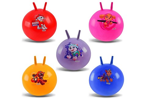 М'яч для фітнесу PB2116 (40 шт) Paw Patrol 65 см ріжки 6 видів