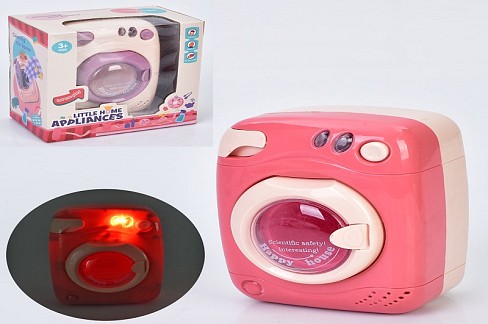 Пральна машина 9313B6 (72шт) 14-11-9,5см, світло, 2 кольори, на бат-ці, в кор-ці, 15,5-15-9,5см