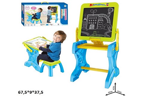 Дошка-стіл YM-49 для малювання зі стільцем.кор.67,5*9*37,5 /12/