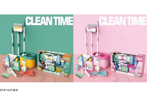 Набір для прибирання 137-15/19 з відром 2кол.кор.57,5*14,5*36,8 /10/