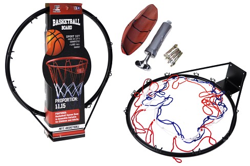 Баскетбольне кільце YC856P-1A металеве р.40x8,5x45 см YG Toys