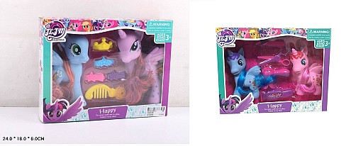 Поні арт. XQ9922B/E (96шт/2)   аксес короб. 24*18*6