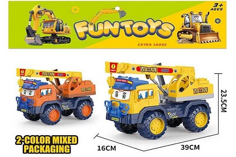 Спецтехніка 8613 (24/2) 2 кольори, 39х16х23,5 см, рухомі елементи, в пакеті