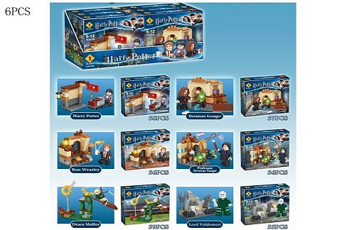 Конструктор арт. SL89146A УПАК6шт(216шт/2) 6 видів, 6 шт в дисплеї 31,8*11,5*14см