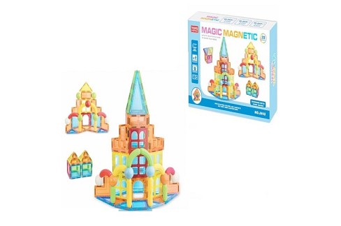 Конструктор магнітний JH43B 56дет.кор.32*5*22 /36/