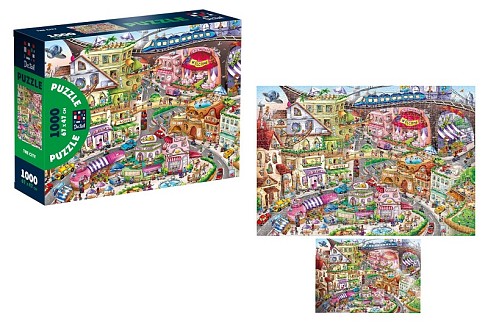 Пазли De.tail. Місто. 1000 деталей DT1000-13