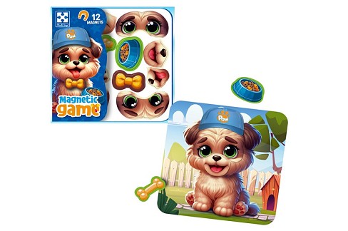 Гра розвиваюча Vladi Toys магнітна Емоції Песика" VT3220-04 (укр)"