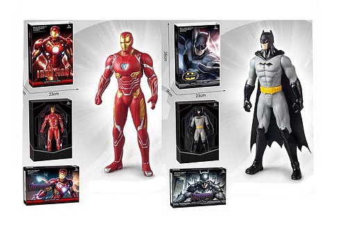 Фігурки для гри 2200-03 (12шт) AV, супергерой, руки та тулуб рухливі, 2 види (30см, 30,5см), в кор-ц