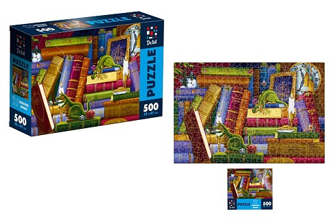 Пазли De.tail. Книги про драконів. 500 деталей DT500-12 (укр)