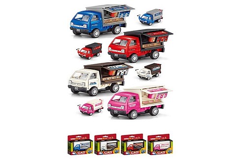 Іграшка машина мет арт. 013  4 кольори,у коробці 12,2*4,6*8,2см