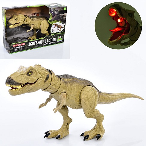 Динозавр RS069D (15шт) 47см, звук, світло, пара/дим, на бат-ці, в кор-ці, 38-24,5-11,5см
