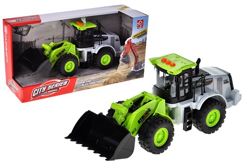 Трактор інерційний RJ3382C озвучений, зі світлом, в коробці р.35,5x17,5x12,5 см YG Toys