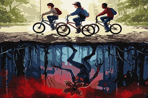 Картина по номерах Межа реальностей" 40х50см  KHO5229"