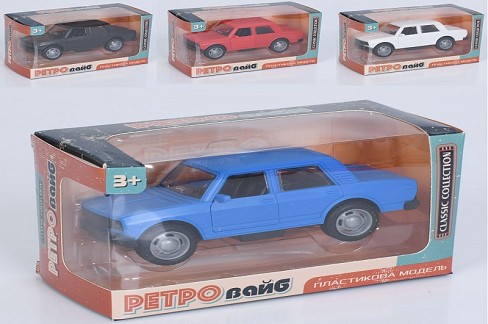 Машина 6331 (72шт) інерція, 12,5см, відчиняються двері, гумові колеса, 4 кольори, в кор-ці, 15-8,5-7