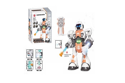 Робот M606-38M на р.к.інтер-ний.батар. муз.світ.пар.стріляє,танцює. кор.24,5*13*19 /36/