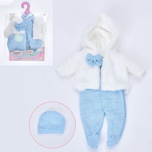 Вбрання для ляльки YLC335I (120шт) для ляльки 30-35см, у пакеті, 19-31-2см