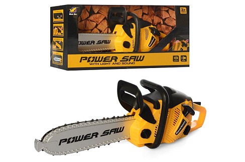 Бензопила 192D (24шт) 39см, звук, рухома стрічка, на бат-ці, в кор-ці, 40-20-10см