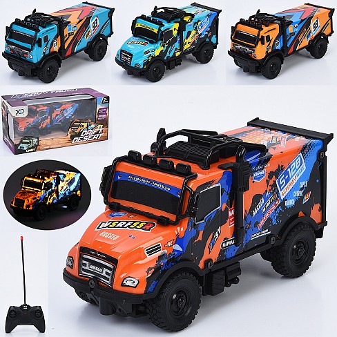 Машина 666-140-141P (12шт) р/к, 20,5см,світло, корпус не б'ється, гумові колеса, 2 види по 2 кольори