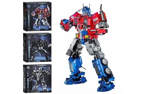 Конструктор 10529-1-2 (3шт) робот, 3види (1960д, 1903д, 1976д), в кор-ці, 43-50-15см