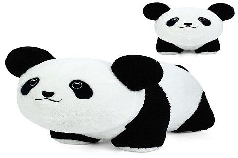 Стрибуни-тварини MS 4490 (10шт) панда, ПВХ, плюш/застібка-блискавка, 1450-1500г, у пакеті, 24-27-13с