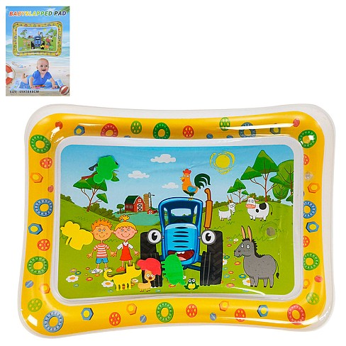 Килимок для немовляти ZC-099 (100шт) надувний килимок, водяний килимок, 67-50см, у пакеті, 16-20-2см