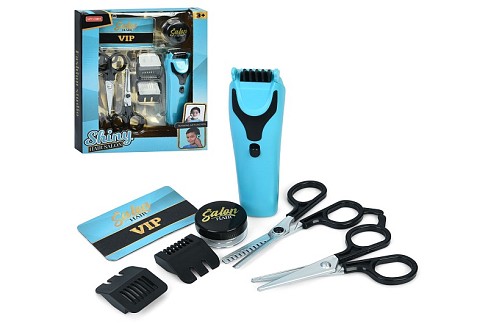 Набір аксесуарів 6WY004 (72шт) набір перукаря, набір барбера, машинка для стрижки-рухлива деталь, на