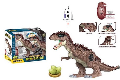 Динозавр на р/к 666-70 A (10/2) світло,звук,парогенератор,ходить вперед/назад,відкладає яйця,акум.