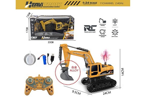 Р.К.Будтехніка YB321 екскаватор акум.USB.світ.дим.кор.33*13*17 /24/