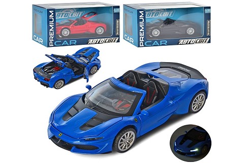 Машина AP-1743 (24шт) АвтоСвіт, 1:32,метал,інер-я,15см,зв,св,дв.відкр,бат(таб),3кол,кор,18-10-9см