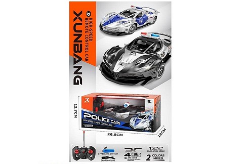 Р.К.Легкова поліція KS-24Y акум.USB.муз.світ.відкр.двері.2кол.кор.26,8*12*12,7 /60/