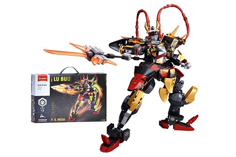 Конструктор SLUBAN M38-B1269 (16шт) робот, 27,6см, 552дет, в кор-ці, 42,5-28,5-6,5см