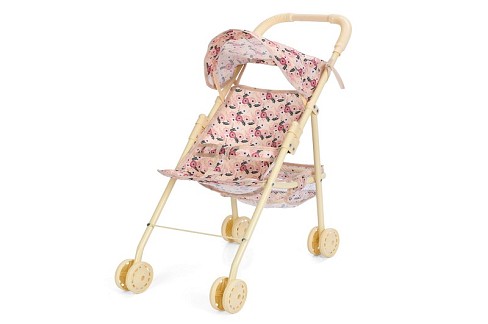 Коляска 914-23 (24шт) для ляльки, прогулянкова, 26-48-в52см, корзина, метал, у пакеті, 30-56-10см