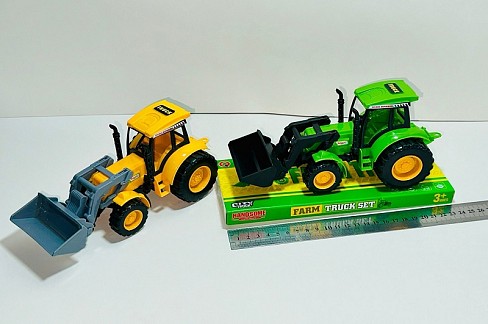 Трактор арт. 858-1 (128шт/2) iнерц,під слюдою 24см