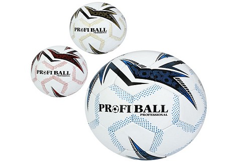 М'яч футбольний 2500-309 (30шт) розмір 5,  ПУ1, ручна робота, 32 панелі, 410-430г, 3 кольори, в паке