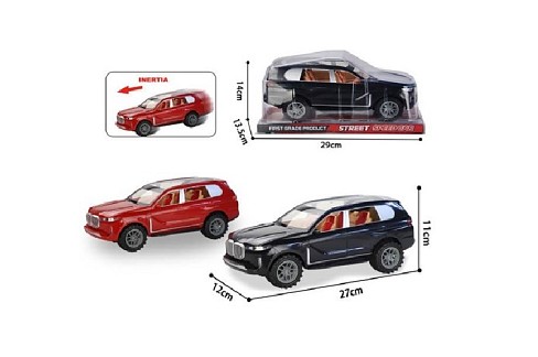 Машина арт. 055-58 (72шт/2) 2 кольори,iнерц.,під слюдою 29*13,5*14см