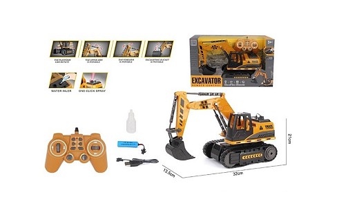 Р.К.Будтехніка 6918 екскаватор акум.USB.світ.дим.кор.23,5*9*15,5 /18/