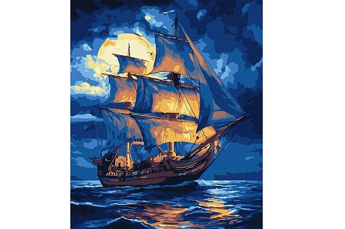 Картина по номерах Легенда хвиль" 30х40см  KHO6372"