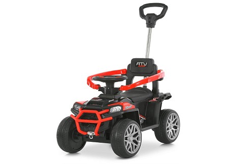 Квадроцикл M 6300EBLR-3 (1шт) 2,4G р/к, 3-в-1(каталка-толокар, бат.ручка), 1*6V7AH, 2*25W, TF, USB,