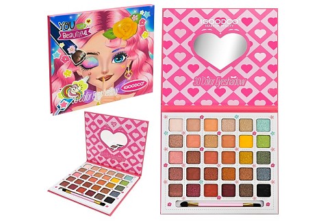 Іграшка Косметика арт. IG3125 (144шт)   палетка тіней, аксес короб. 15*20*2см