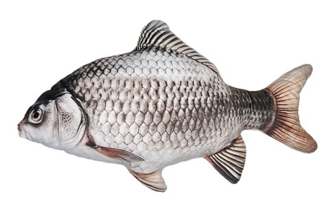 Іграшка м’яконабивна «КАРАСЬ СРІБНИЙ 50см  K-S-50