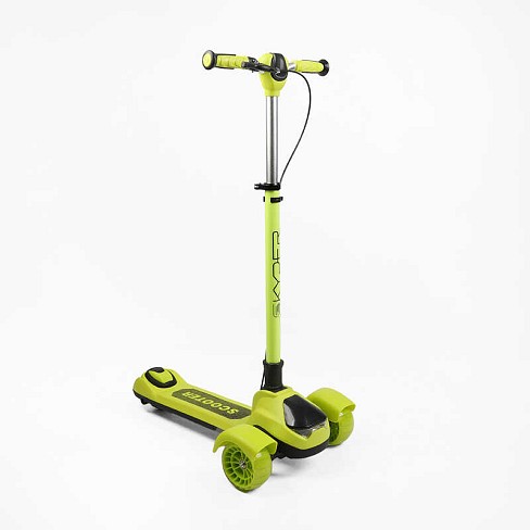 Самокат триколісний Skyper" LN-4615/06 (4) колеса PU 125х40мм зі світлом, ручне гальмо, музика та п"