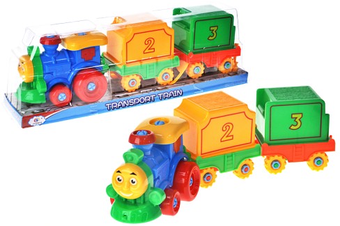 Потяг каталка 8681 в ковпаку р.43x10,5x14 см YG Toys