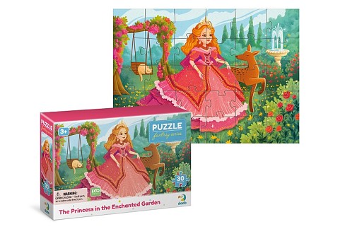 Пазл «Принцеса в чарівному саду»  До300711