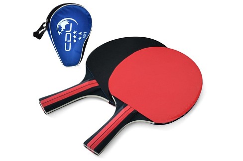 Ракетка MS 4595 (20шт) настільний теніс/пінг-понг, ракетка 2шт 25,5см EVA+гума, у чохлі, 18-28-4см