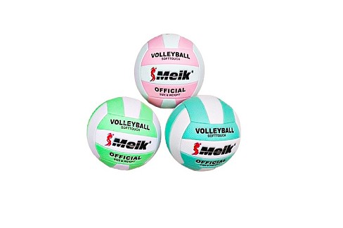 М'яч волейбол BT-VB-0110 PVC 290г 2-х шаровий 3кол.Meik /30/