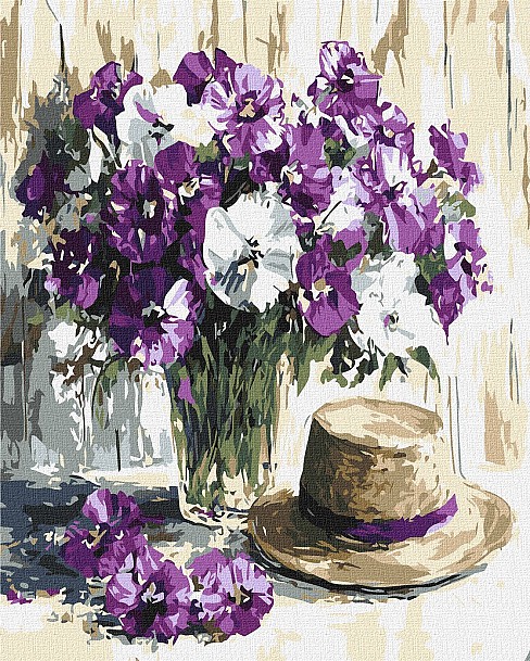 Картина по номерах Квітковий натюрморт" 40х50см  KHO5735"