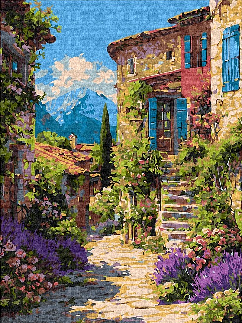 Картина по номерах Кам’яна тиша" 30х40см  KHO6440"