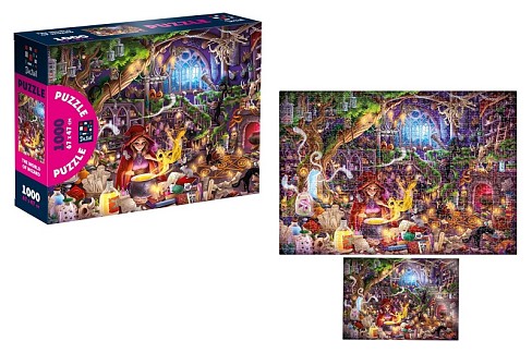 Пазли De.tail. Чарівниця. 1000 деталей DT1000-14