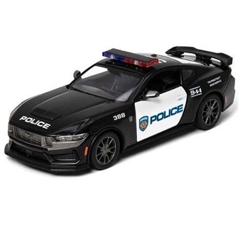 Модель легкова FORD MUSTANG DARK-HORSE 5'' KT5455WP Police метал.інерц.відкр.дв.кор./96/